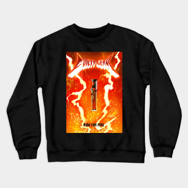 RIDE THE FIRE! Crewneck Sweatshirt by Adeptus